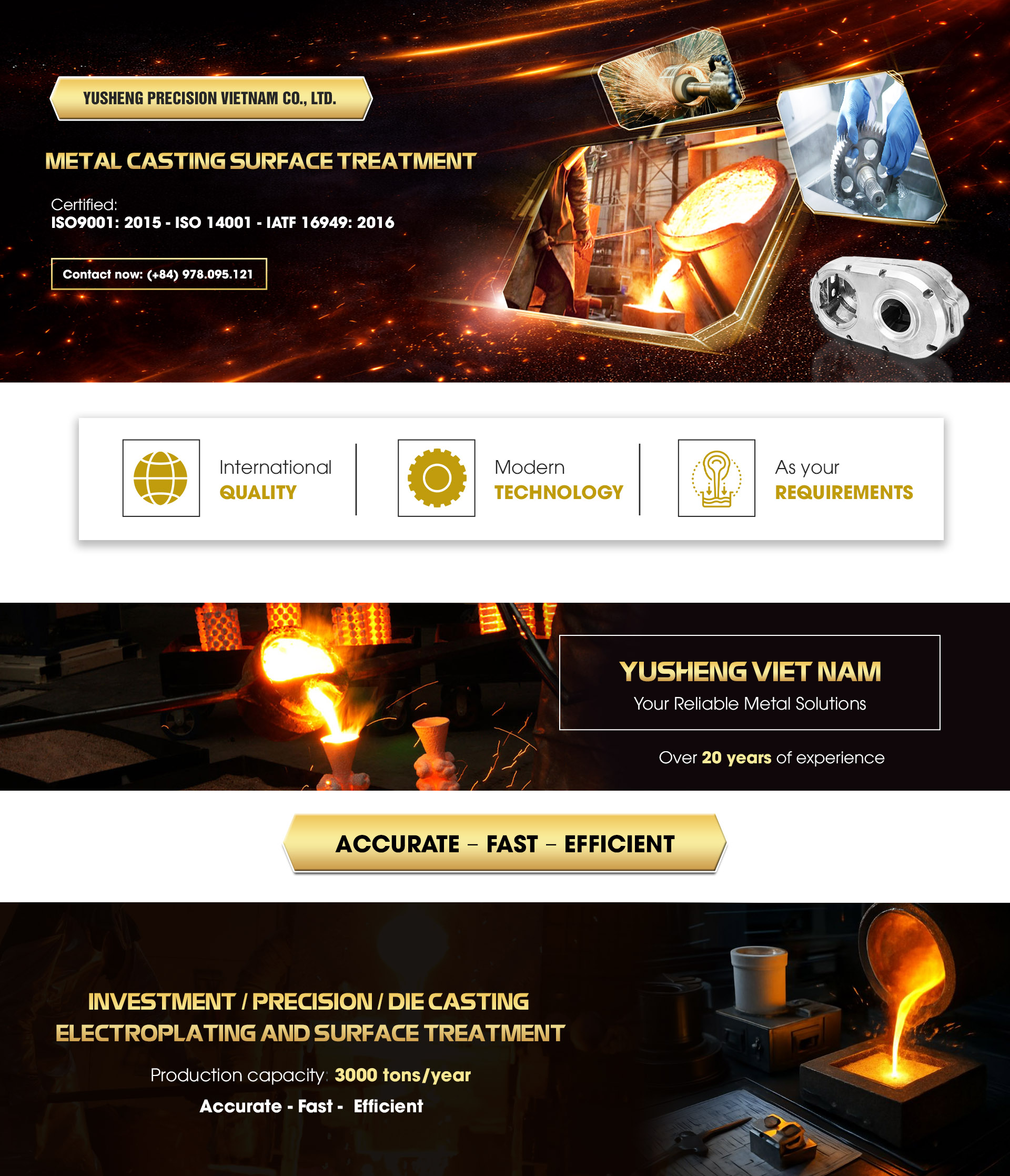 VIETNAM YUSHENG PRECISION CO., LTD.